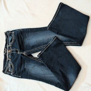 Amethyst Jeans Women's Dark Blue Boot Cut Jeans